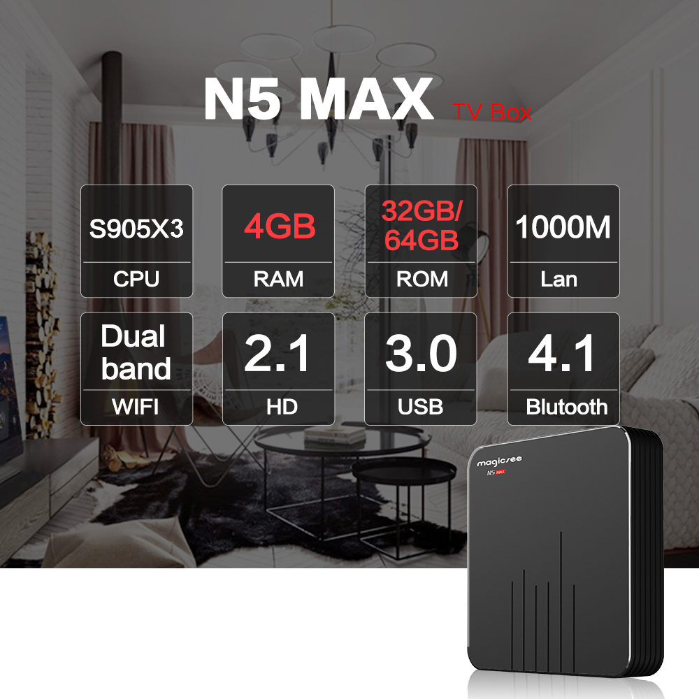 Android TV BOX N5-Max